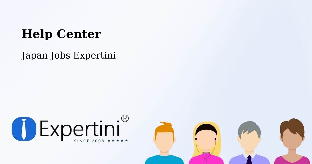 Help Center – Namerikawa - Japan Jobs Expertini